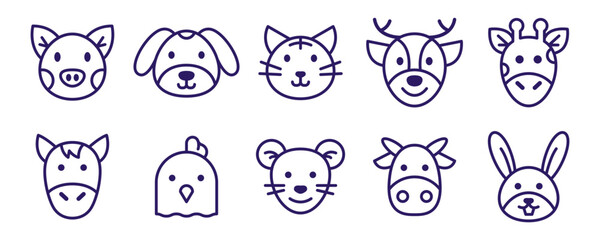 Animal Icon Logo Illustration