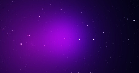 2D Space background with twinkling stars background and nebula clouds moving.Blazing starry glittering Milkyway galaxy universe sparkling astrology space with stars in the cosmos dark backdrop.