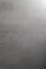 Gray plaster gradient background. Grey phone wallpaper