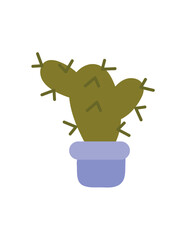 Selfcare element of colorful set. This artwork captures the essence of a tranquil desert oasis, inviting viewers to appreciate the harmony between design and nature. Vector illustration.