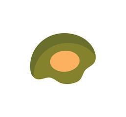 Seafood element of colorful set. This mussel celebrates the allure of seafood and the exquisite details found in the natural world. Vector illustration.