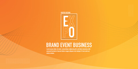 logotype abstract graphic EPS vector design of annual event summit and title made for EXPO Technology and AI theme - annual convention for Artificial Intelligence