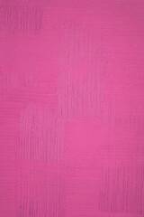 Deep pink plaster background. Colorful mockup