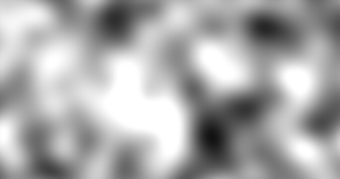 Black and white noise reflection map displacement map motion graphic asset. Noise moving black and white height map for creating gold, and silver metallic textures. Smooth curvy map bg.