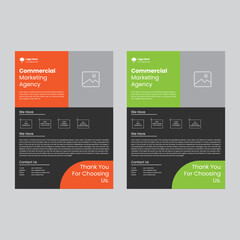 modern flyer design template