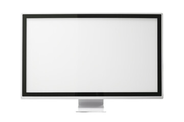 Modern LCD Isolated On Transparent Background