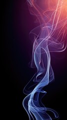 purple smoke background.