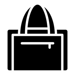 laptop bag glyph 