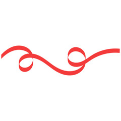 Curly Ribbon Element