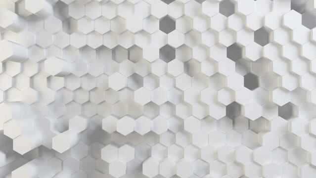 Hexagon Tiles 3d
