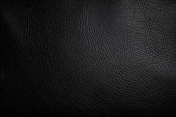 Black Leather Surface Elegant Background