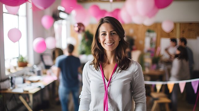 An event planner arranging decorations for a celebration , event planner, decorations, celebration