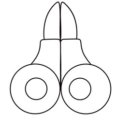 outline scissors