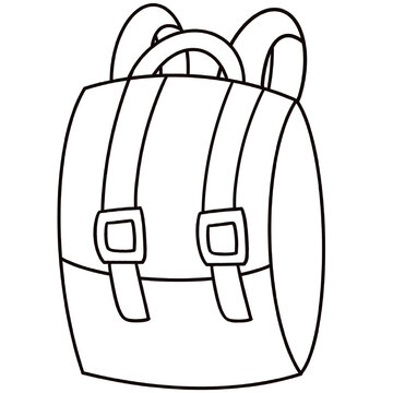 recommend clip art: outline backpack 