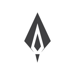 Fototapeta premium Spear logo vector design template
