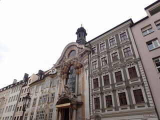 Fototapeta premium Germany Munich city scape day time