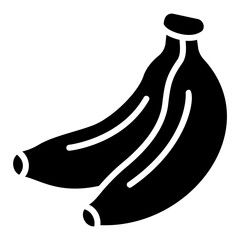 banana glyph icon