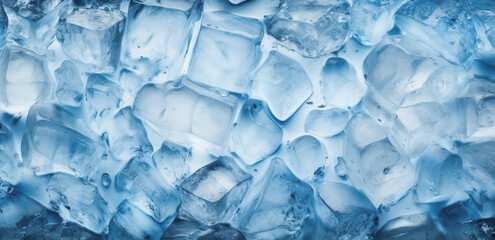 Closeup ice cube pattern texture background.cold drink and refreshment concepts - obrazy, fototapety, plakaty
