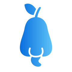 cashew apple gradient icon