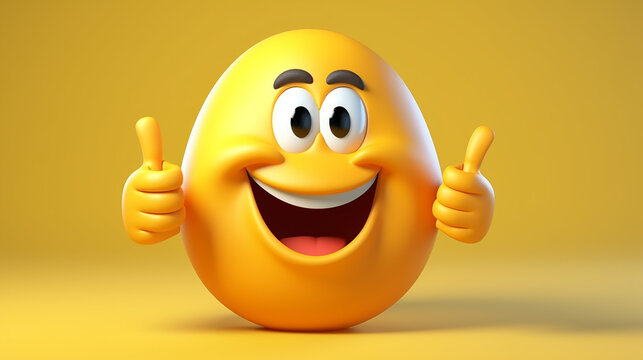 Naklejki Emoji emoticon proud of himself pointing oneself with happy fingers