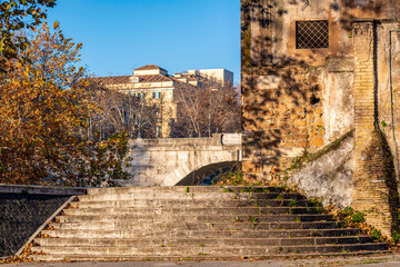 Obraz premium Journée d'automne ensoleillée à Rome