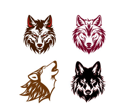 Wolf Vector Images Wolf Vector Art, Icons, and Graphics for vector Free Tribal wolf Royalty Free Vector Image