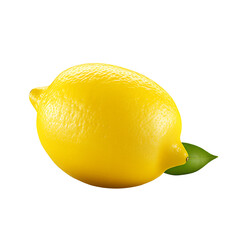 Lemon vegetable icon isolated transparent background