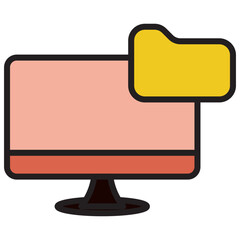 monitor color icon
