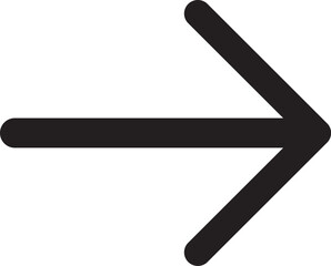 Line art. Left arrow. Mobile access token