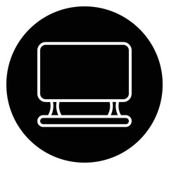 monitor glyph icon 2