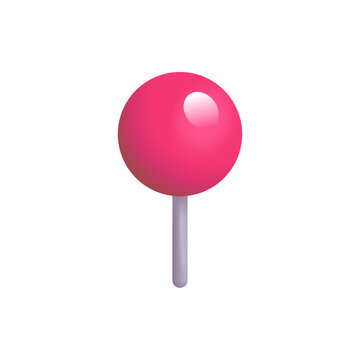 Naklejki Round Pushpin