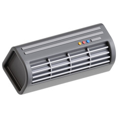 PNG 3D air conditioner icon isolated on a white background
