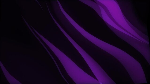 Purple and black vector cover. Lines on a blurred abstract background with a gradient. Templates can be used as a background. 
