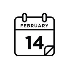 calendar icon vector design template simple and clean