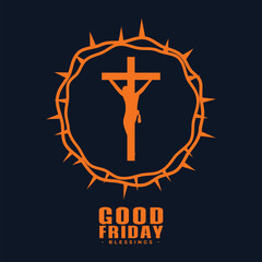 Free vector good friday religious backgrounds to inspire your worship