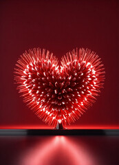 beautiful spike heart