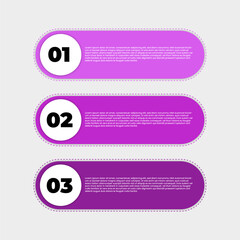 Obraz premium template for infographics