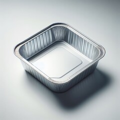 empty aluminum dishes for takeaway food