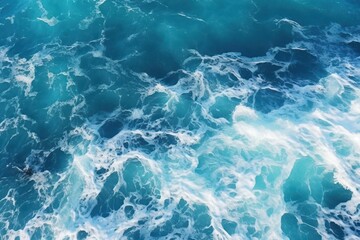  an aerial view of a body of water with a bird's eye view of the top of the water. - obrazy, fototapety, plakaty