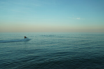 Fototapeta premium Jetski in the sea