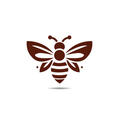 honey Bee animals logo vector or eps