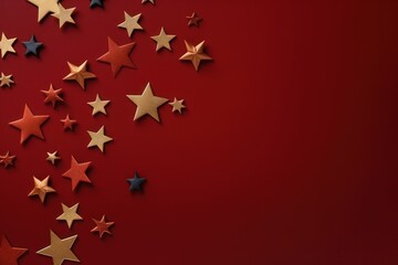  a red background with gold stars and a red background with gold stars and a red background with gold stars and a red background with gold stars.