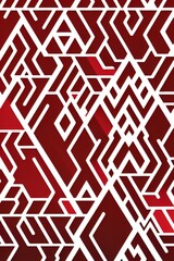 seamless pattern with maze