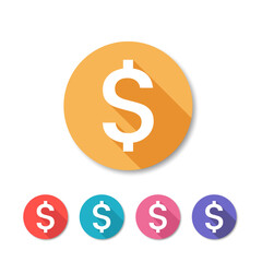 Dollar sing. Money icon. Dollar icon set. Dollar symbol