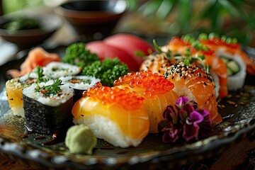 Luxurious Sushi Platter