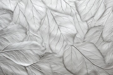  a black and white photo of leaves on a sheet of white paper with a black and white photo of leaves on a sheet of white paper with a black and white background.