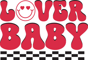 valentines svg and retro design cutting files