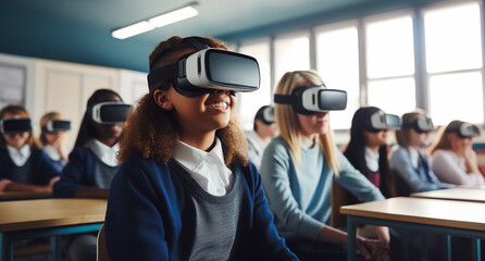 Tech-Enhanced Studies: Schoolchildren Engage with Virtual Reality Lessons