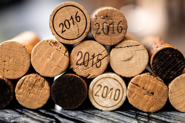 wine cork closeup texture wood background