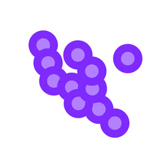 various types of microbe bacteria and viruses